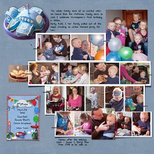 Christophers First Birthday Party RHS
