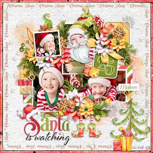 santa is watching