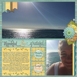 Cara at the Ocean