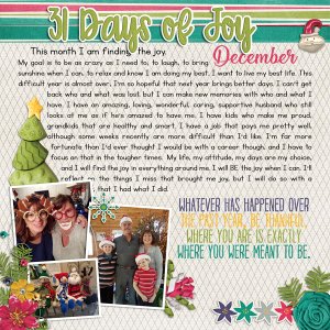 31 Days of Joy