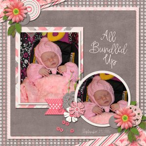 December Template Bundle - Think Pink