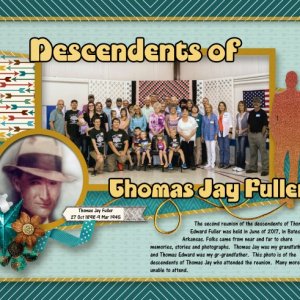 Descendents of Thomas Jay Fuller