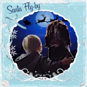 Santa Fly-by