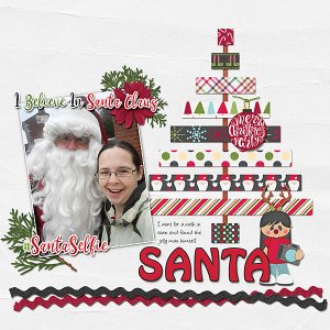 I saw Santa!
