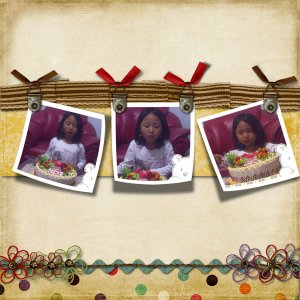 Putri's 6th birthday