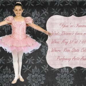 dance invite
