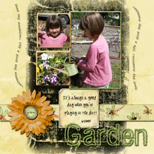 Girl in the Garden