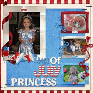 4th of July Princess