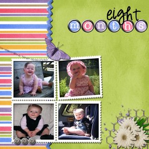 Haylie At 8 Months (Final Assignment for Boot Camp)