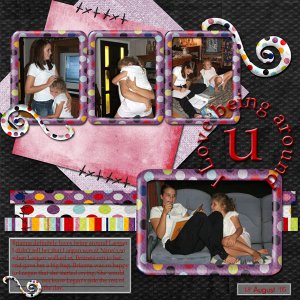 I Love Being Around U