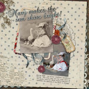 Mary makes the sun shine bright!