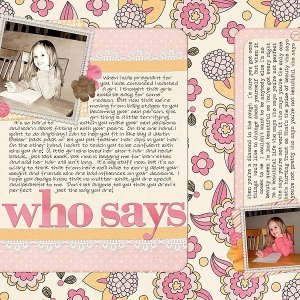 Who Says