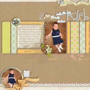 Kaleb almost 6 weeks