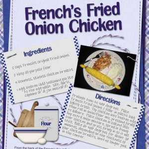 French's Fried Onion Chicken