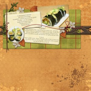 2011 Survivor Week 2- Sushi