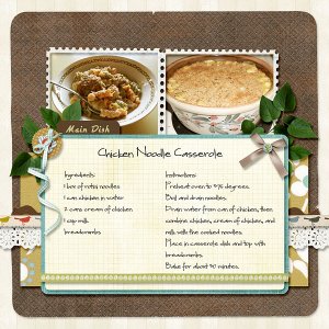 Chicken Noodle Casserole