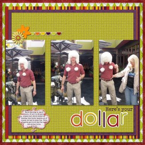 Here's you dollar