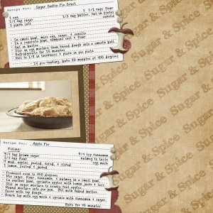 Apple Pie with Sugar Cookie Crust