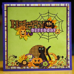 Halloween Birthday Card