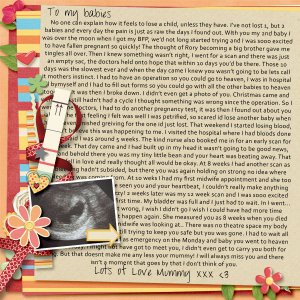 To my babies