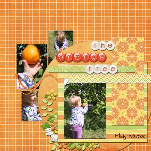2011 09 Template- Orange Tree