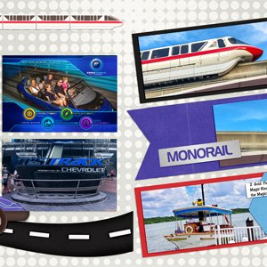 EPCOT - Test Track/Transportation