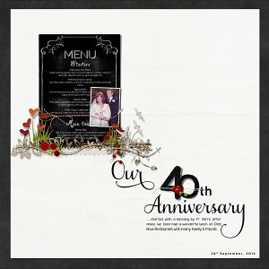 Our 40th Wedding Anniversary LHS