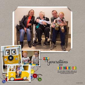Four Generations + the Little Bus