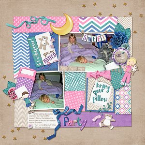 A Sweet Sleepover Party
