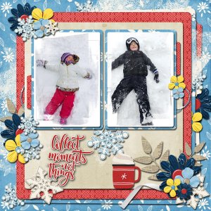 Connie Prince Challange January-I used the provided kit and a free template