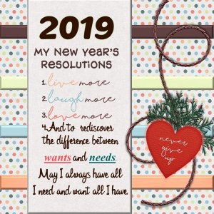 January 2019 Word Art Challenge