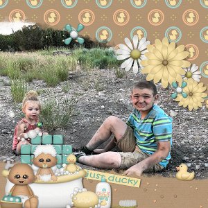 Rubber Ducky by Boomersgirl Designs