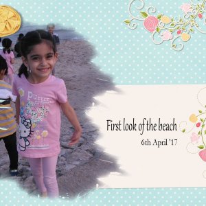 first look at the beach