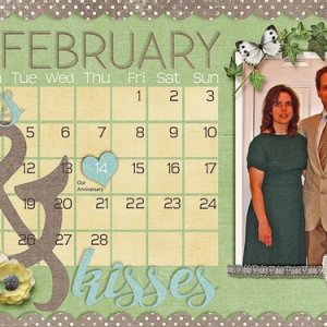 February 2010 Calendar for Annemarie
