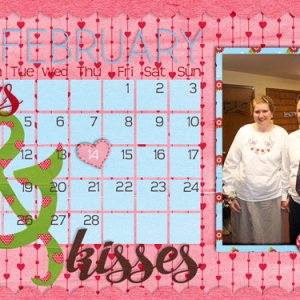 February 2019 Desktop calendar