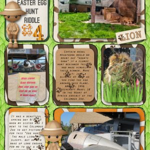 Joe's Easter Egg Hunt Riddle #4