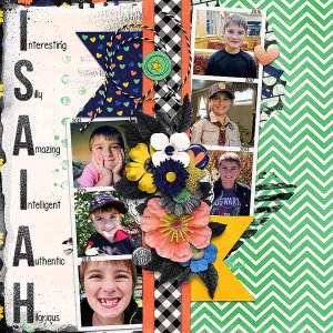 I is for Isaiah
