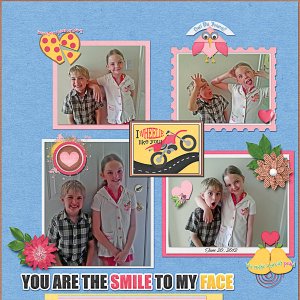 You are the Smile to My Face