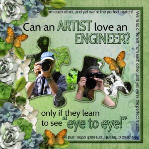 Can an artist love an engineer?