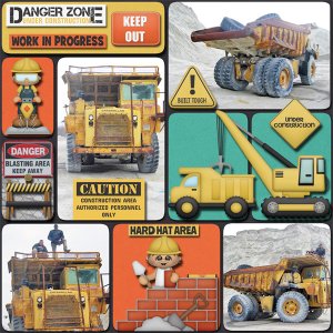 Caution Construction Area