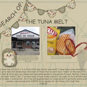 IN SEARCH OF: THE TUNA MELT