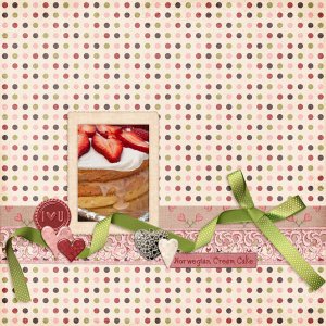 Norwegian Cream Cake