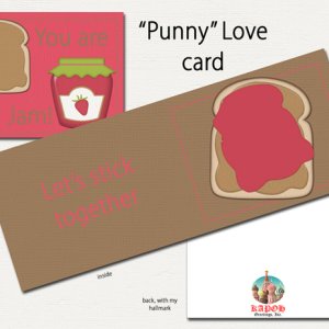 "Punny" Love Card