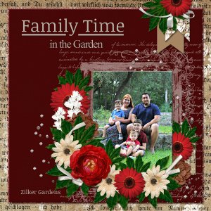 Family Time in the Garden