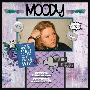 moody