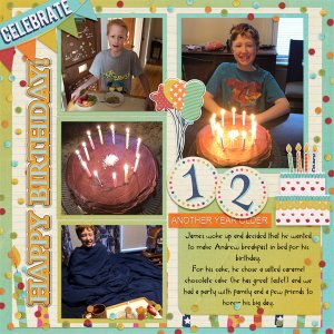 2018 AJ 12th birthday