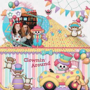 Clowning Around by Boomersgirl Designs
