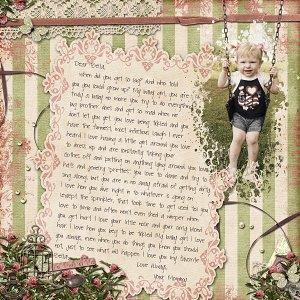Letter to Bella