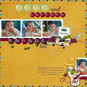 Peas and carrots