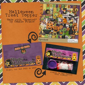 Halloween Treat Topper